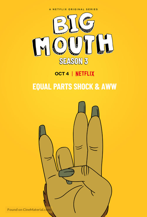Big Mouth TV Series Poster A2 Size Version 7