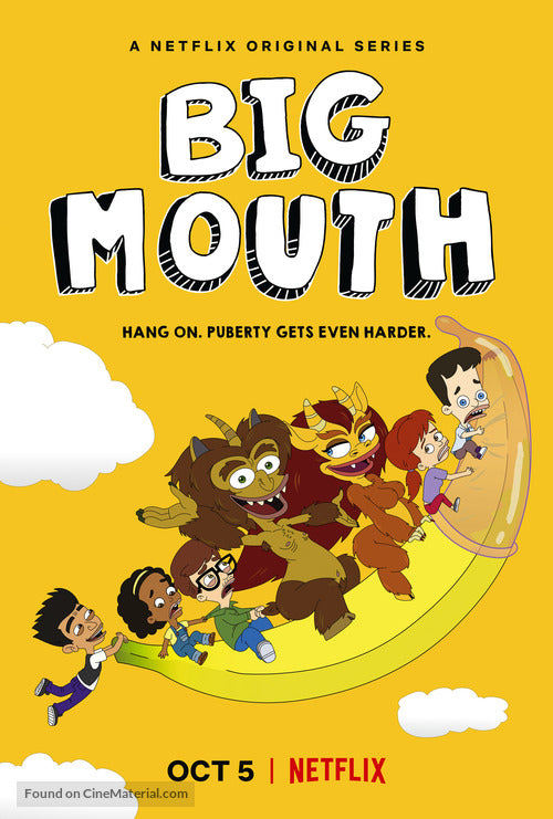 Big Mouth TV Series Poster A2 Size Version 3