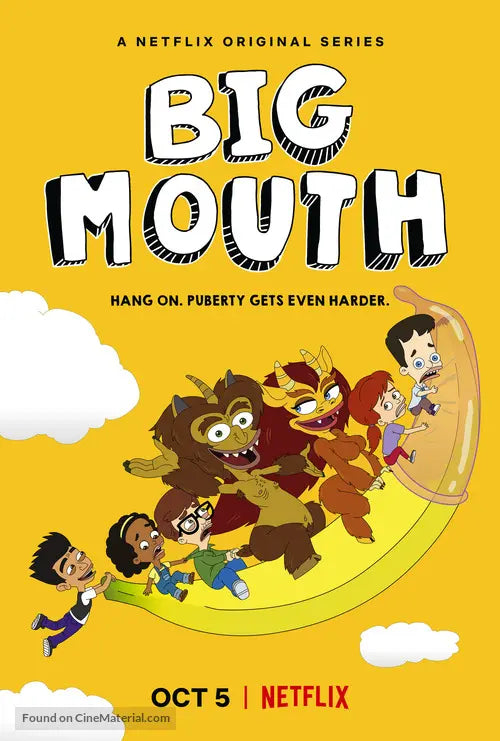 Big Mouth TV Series Poster A2 Size Version 3