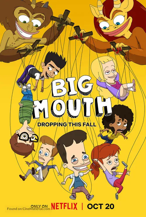 Big Mouth TV Series Poster A2 Size Version 4