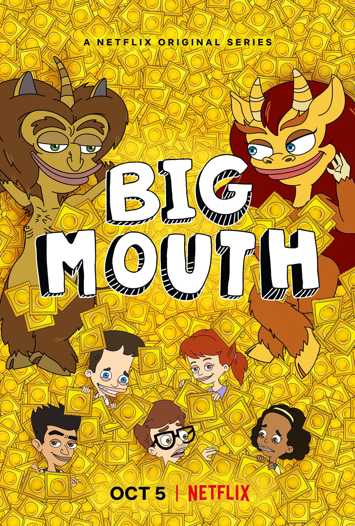 Big Mouth A2 Size Movie Poster-Pixel Demon