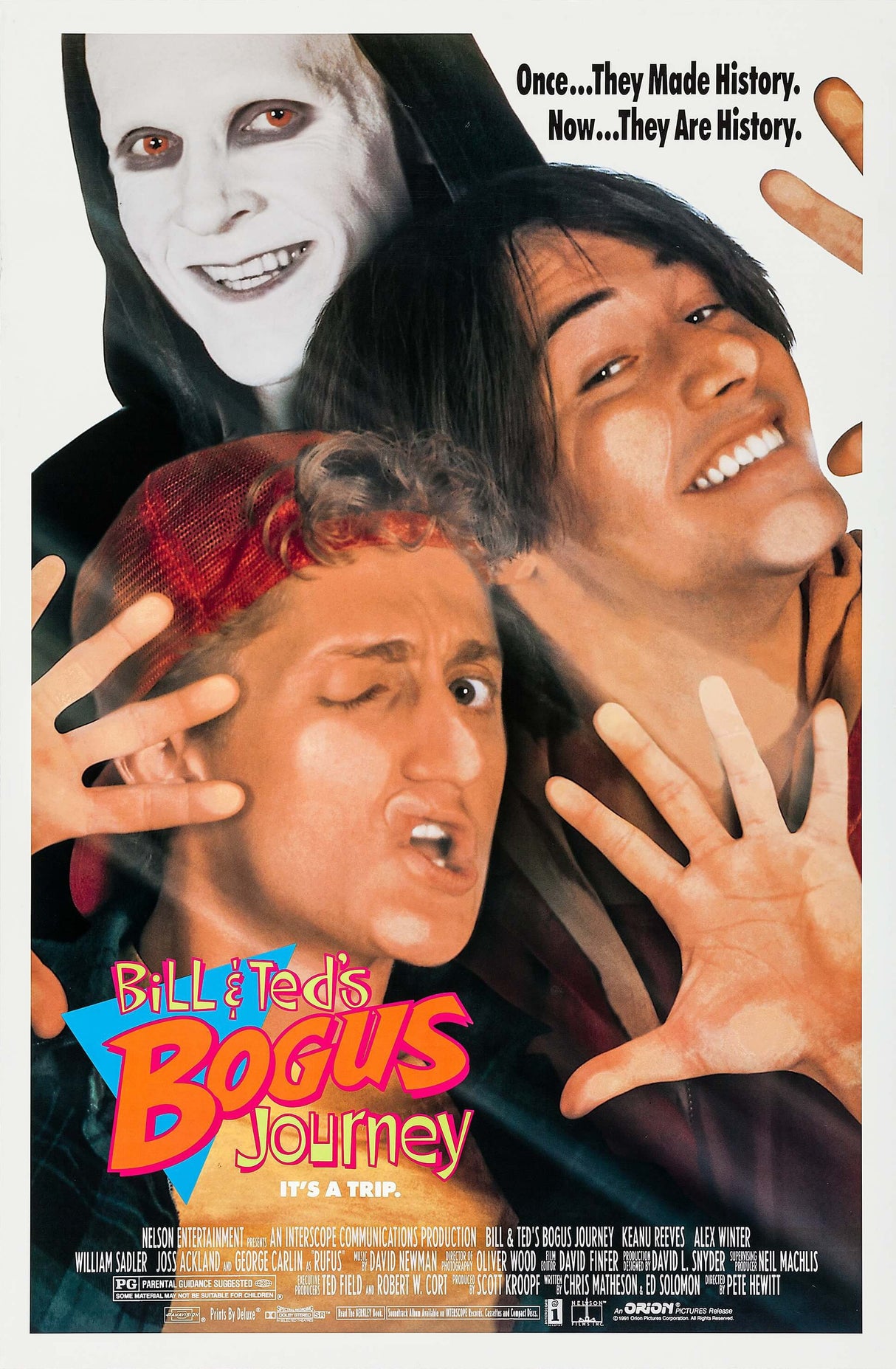 Bill & Ted's Bogus Journey A2 Size Movie Poster-Pixel Demon
