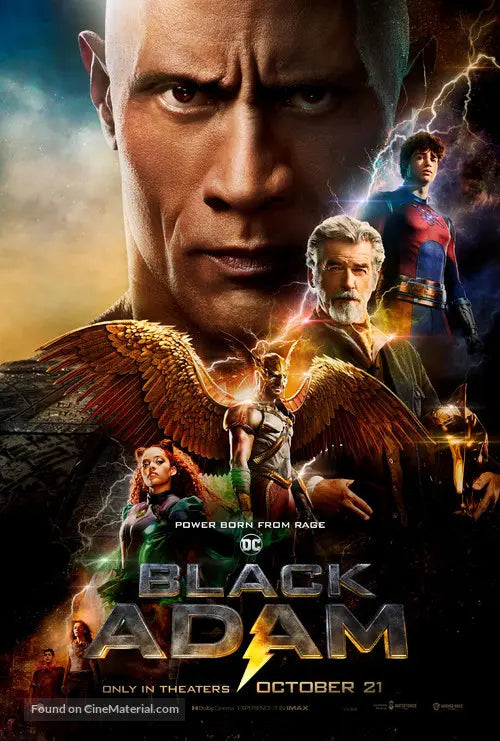 Black Adam A2 Movie Poster-Pixel Demon