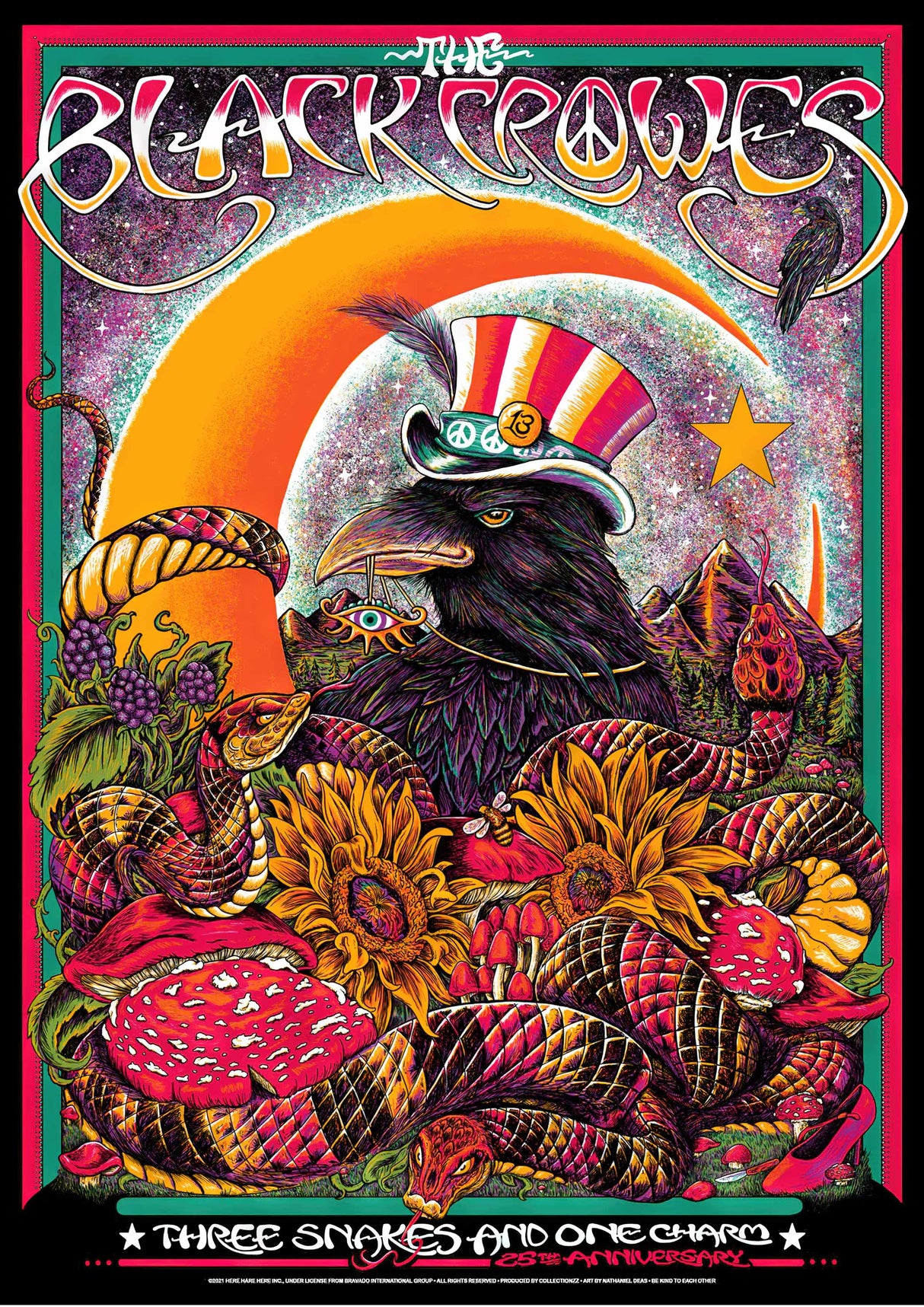 Black Crowes 1 Vintage Gig A2 Size Posters-Pixel Demon