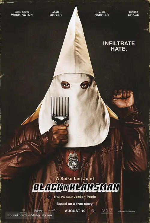 BlacKkKlansman Cinema Movie Poster A2 Size
