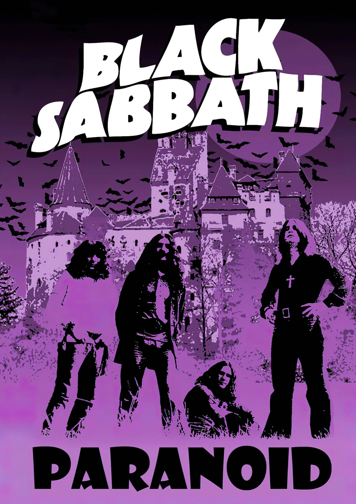 Black Sabbath 2 Vintage Gig A2 Size Posters-Pixel Demon