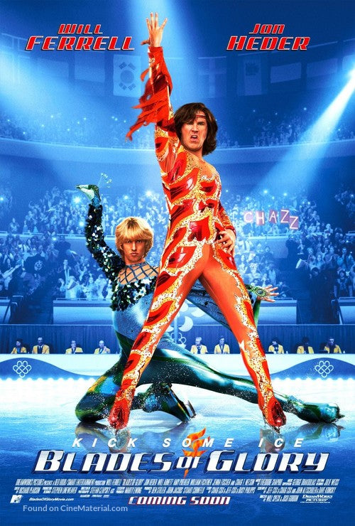 Pixel Demon Blades of Glory Movie Poster A2 Size