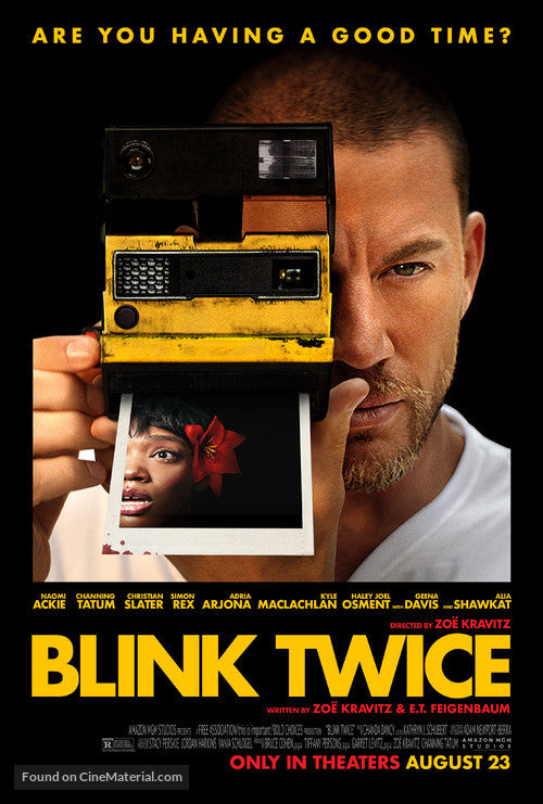 Blink Twice Cinema Movie Poster A2 Size Version 1