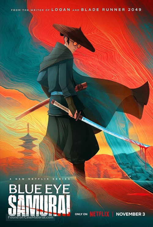 Blue Eye Samurai TV Series Poster A2 Size Version 1