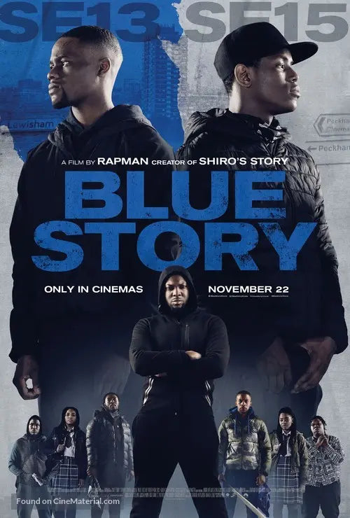 Pixel Demon Blue Story Movie Poster A2 Size