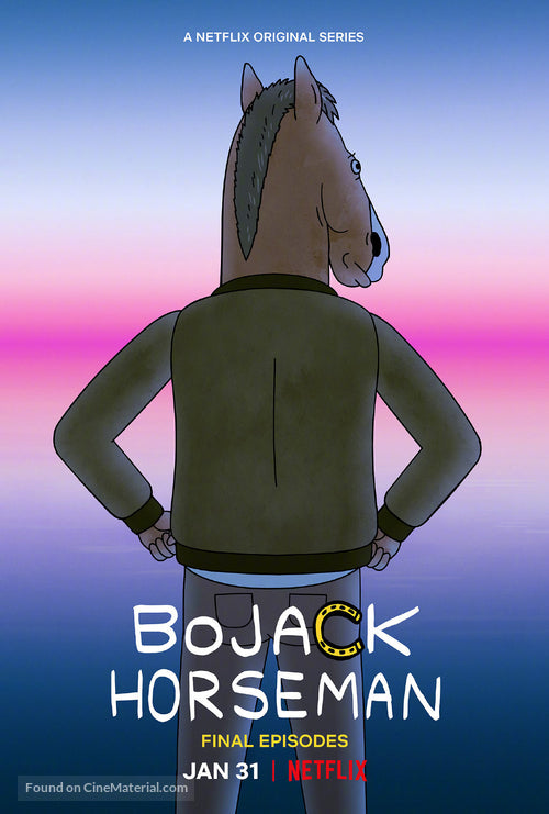 Bojack Horseman TV Series Poster A2 Size Version 4