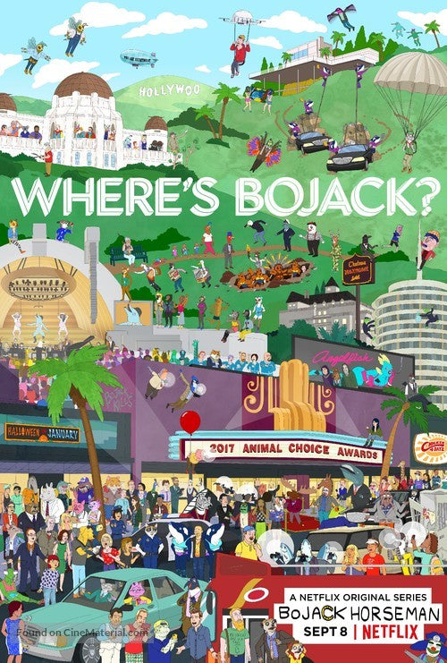 Bojack Horseman TV Series Poster A2 Size Version 6