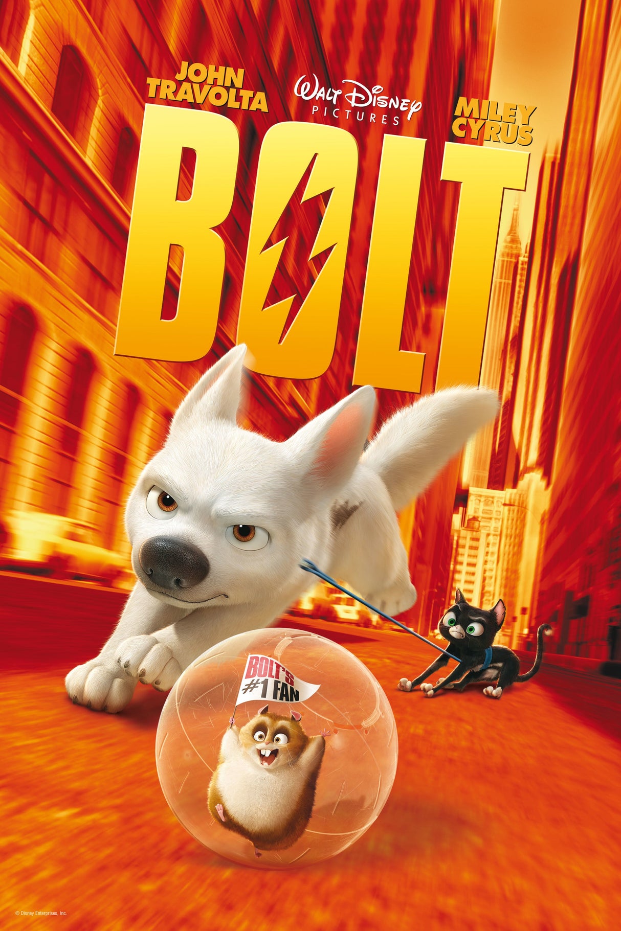 Bolt A2 Size Movie Poster-Pixel Demon