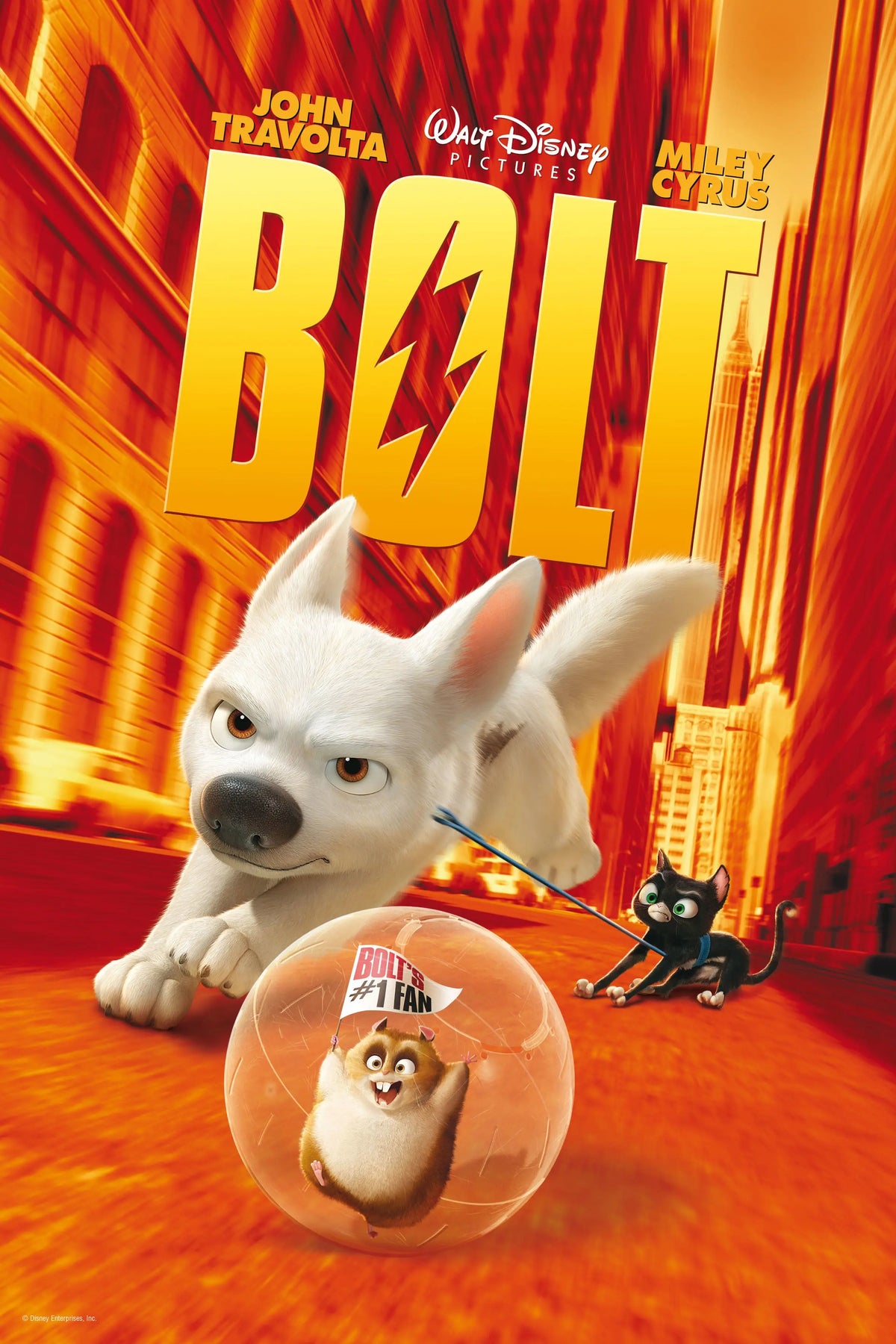 Bolt A2 Size Movie Poster-Pixel Demon