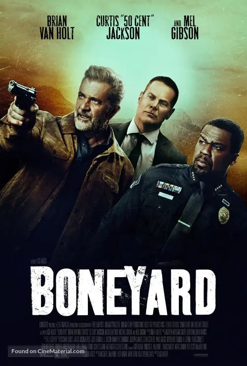 Boneyard Cinema Movie Poster A2 Size
