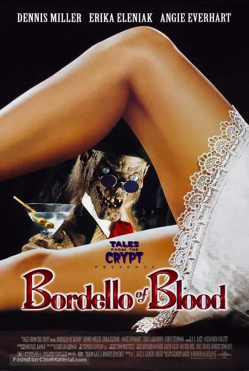 Bordello of Blood A2 Movie Poster-Pixel Demon