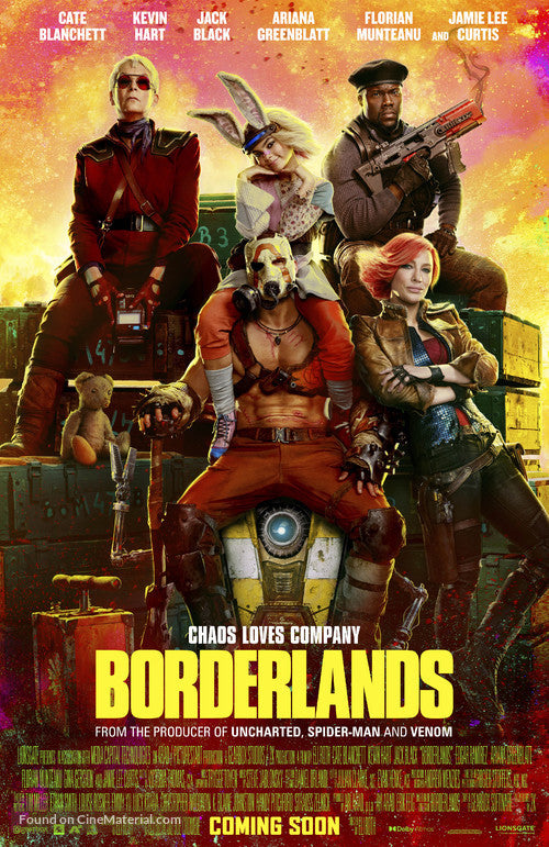 Borderlands Cinema Movie Poster A2 Size Version 1