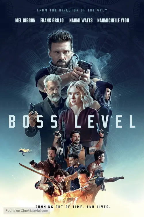 Boss Level A2 Movie Poster-Pixel Demon