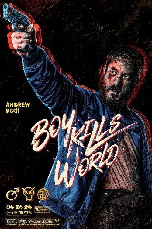 Boy Kills World Cinema Movie Poster A2 Size Version 4