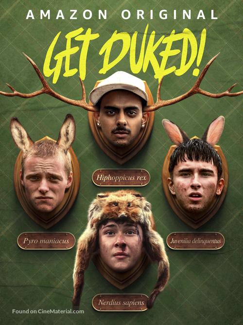 Pixel Demon Get Duked! Movie Poster A2 Size