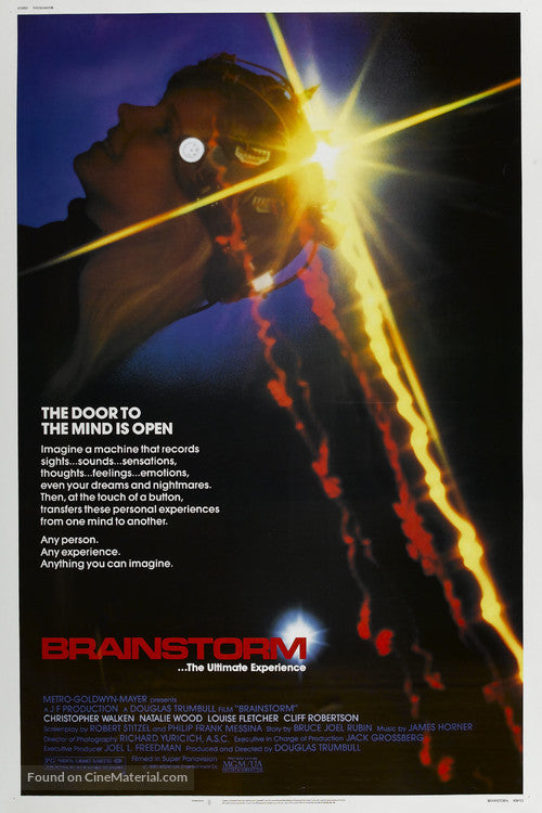 Pixel Demon Brainstorm Movie Poster A2 Size