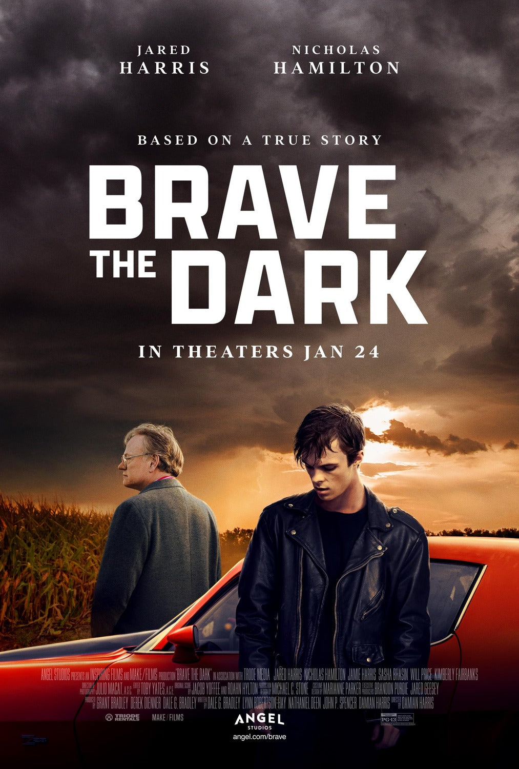 Brave The Dark Movie Poster A2 Size