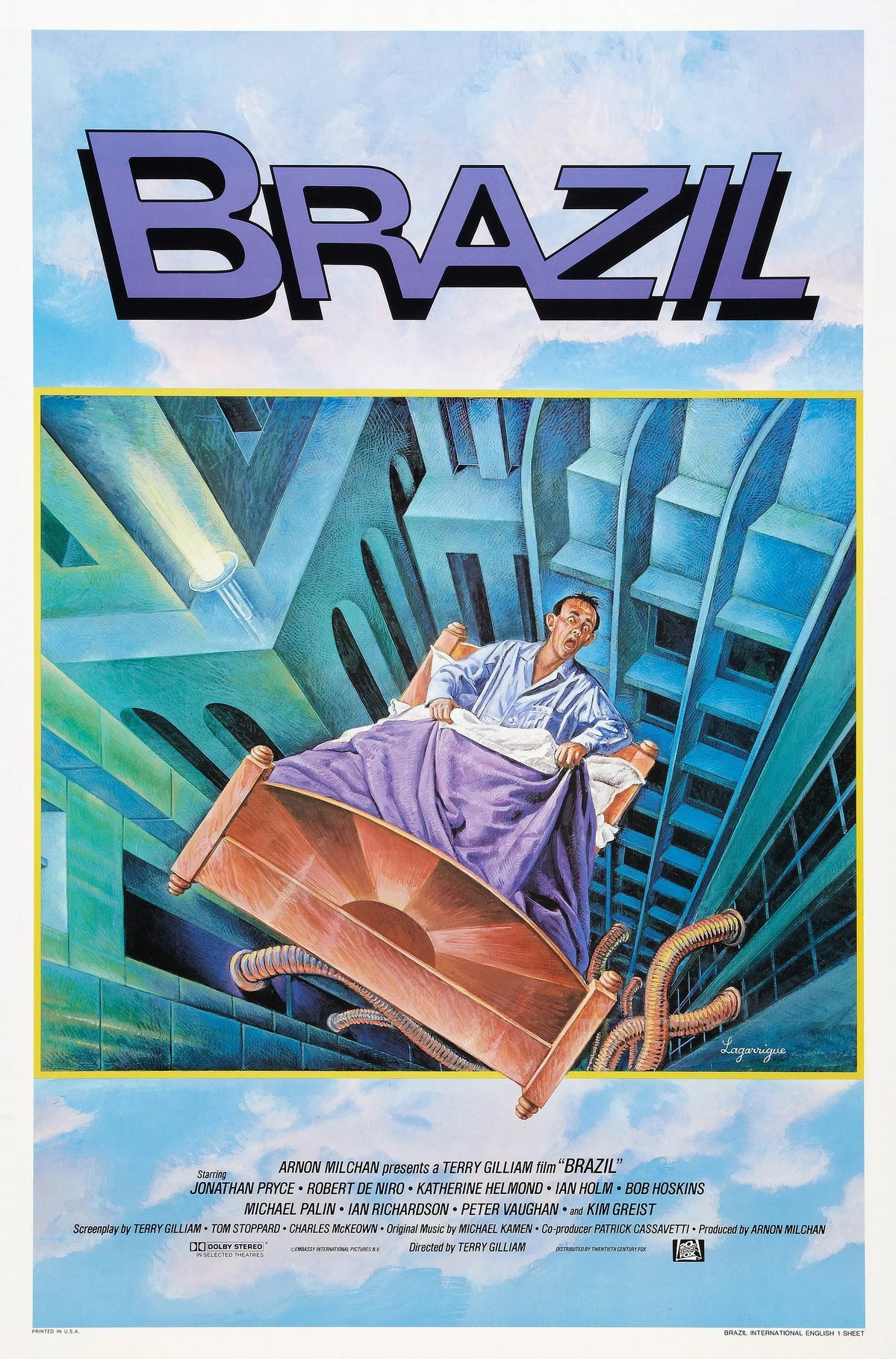 Brazil A2 Size Movie Poster-Pixel Demon