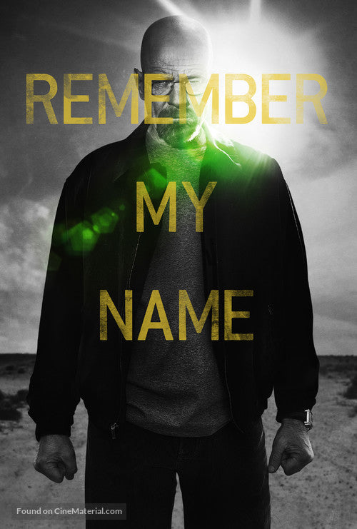 Breaking Bad TV Series Poster A2 Size Version 3