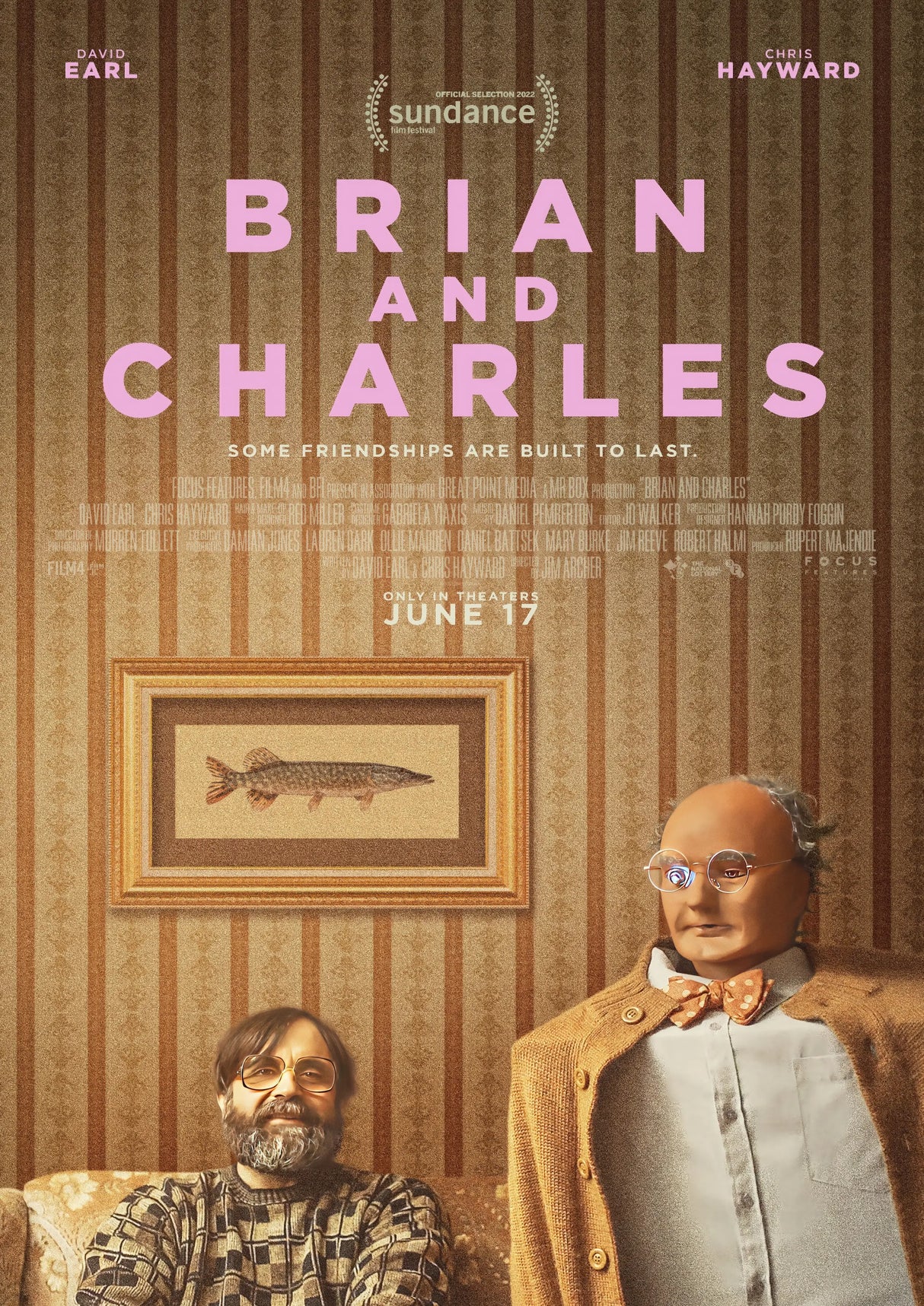 Brian And Charles A2 Size Movie Poster-Pixel Demon