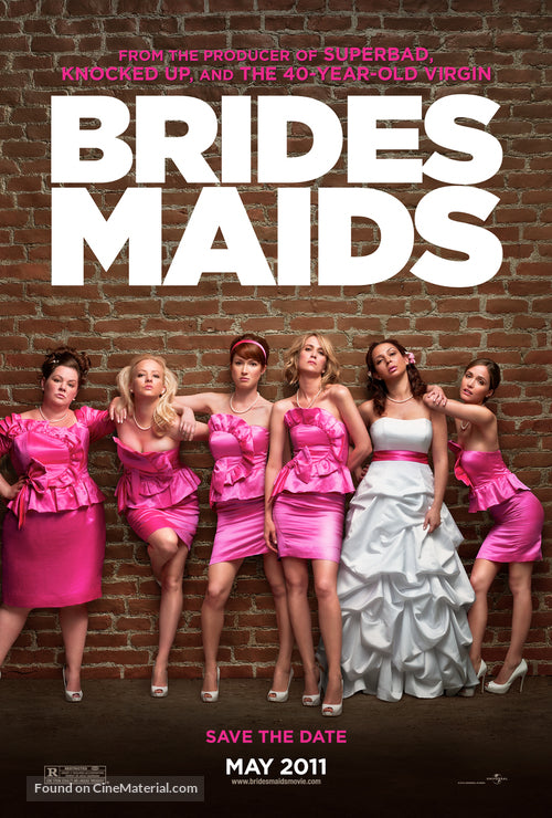 Bridesmaids A2 Movie Poster-Pixel Demon