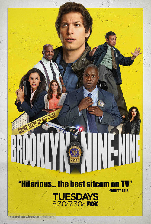 Brooklyn Nine Nine TV Series Poster A2 Size Version 7