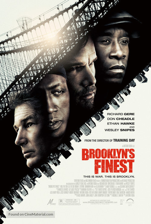 Brooklyn's Finest Cinema Movie Poster A2 Size