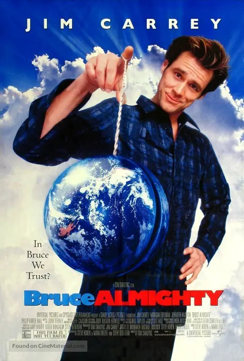 Bruce Almighty A2 Movie Poster-Pixel Demon