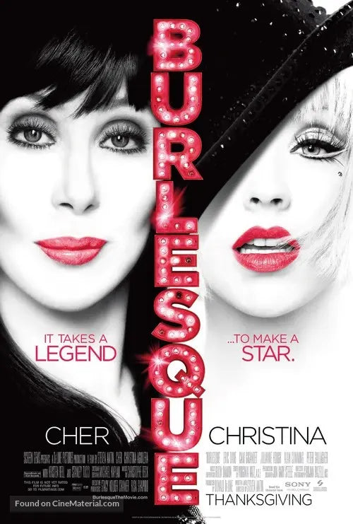 Burlesque Cinema Movie Poster A2 Size