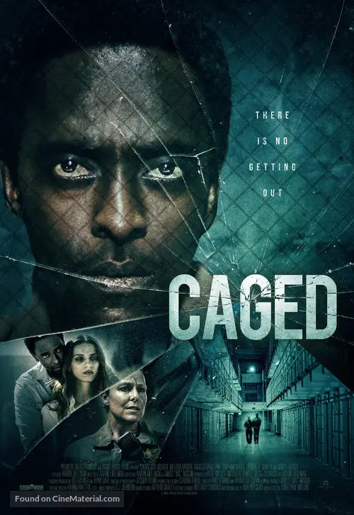 Pixel Demon Caged Movie Poster A2 Size