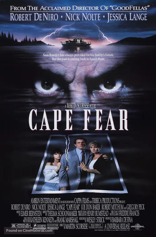Cape Fear Cinema Movie Poster A2 Size