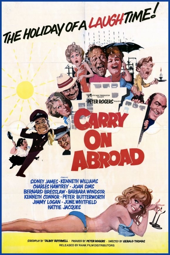 Carry On Abroad A2 Size Movie Poster-Pixel Demon
