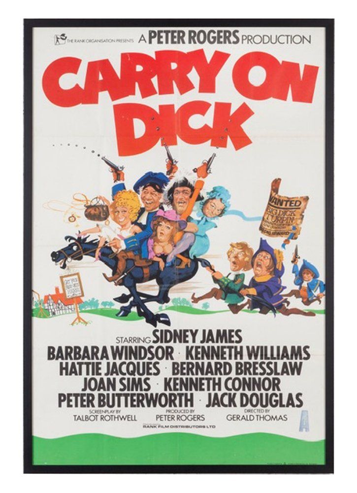 Carry On Dick A2 Size Movie Poster-Pixel Demon
