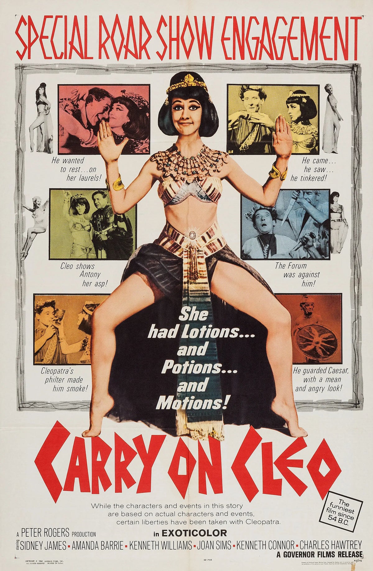 Carry On Cleo A2 Size Movie Poster-Pixel Demon