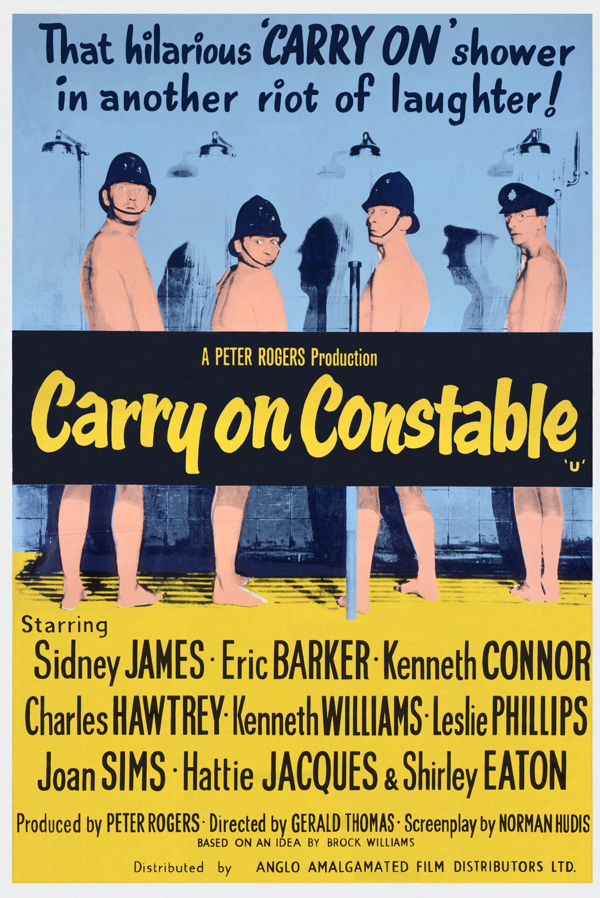 Carry On Constable A2 Size Movie Poster-Pixel Demon