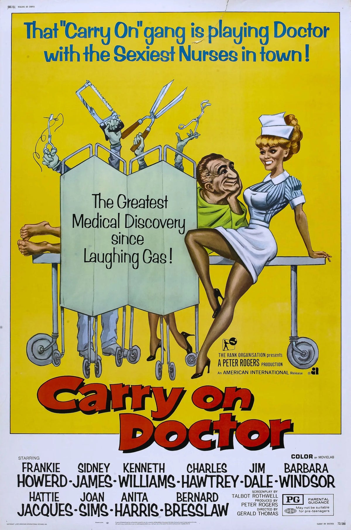 Carry On Doctor A2 Size Movie Poster-Pixel Demon