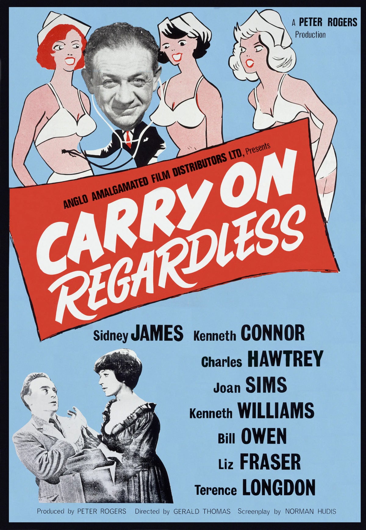 Carry On Regardless A2 Size Movie Poster-Pixel Demon