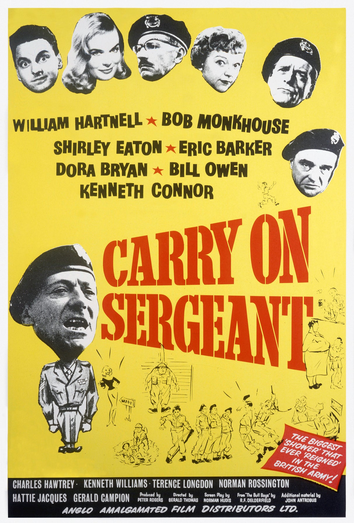 Carry On Sergeant A2 Size Movie Poster-Pixel Demon