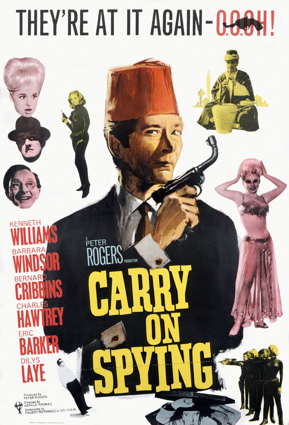 Carry On Spying A2 Size Movie Poster-Pixel Demon