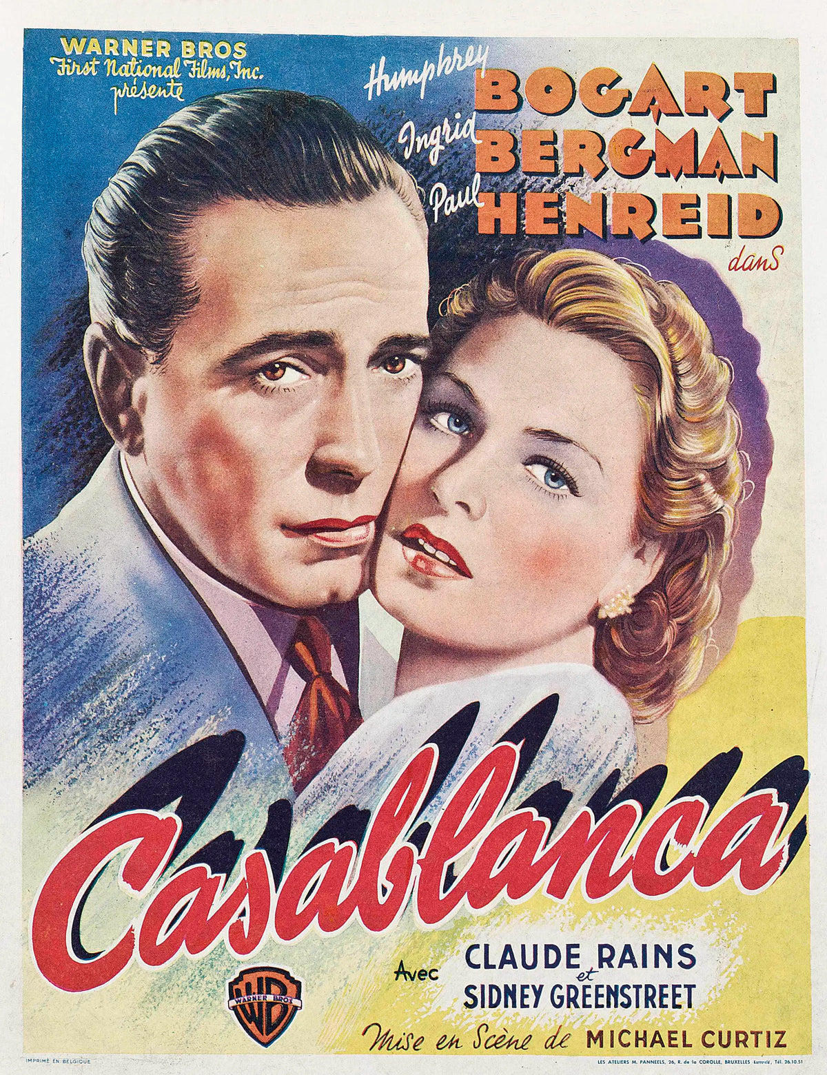 Casablanca A2 Size Movie Poster-Pixel Demon