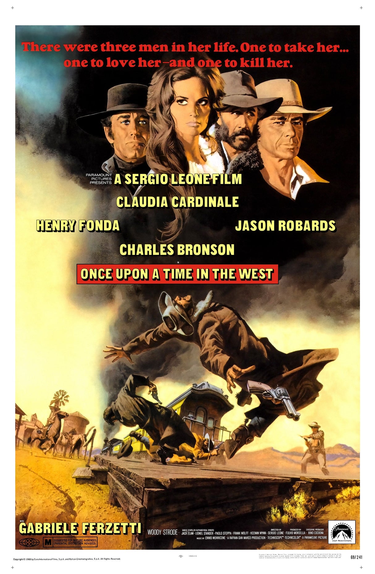 Once Upon A Time In The West A2 Size Movie Poster-Pixel Demon