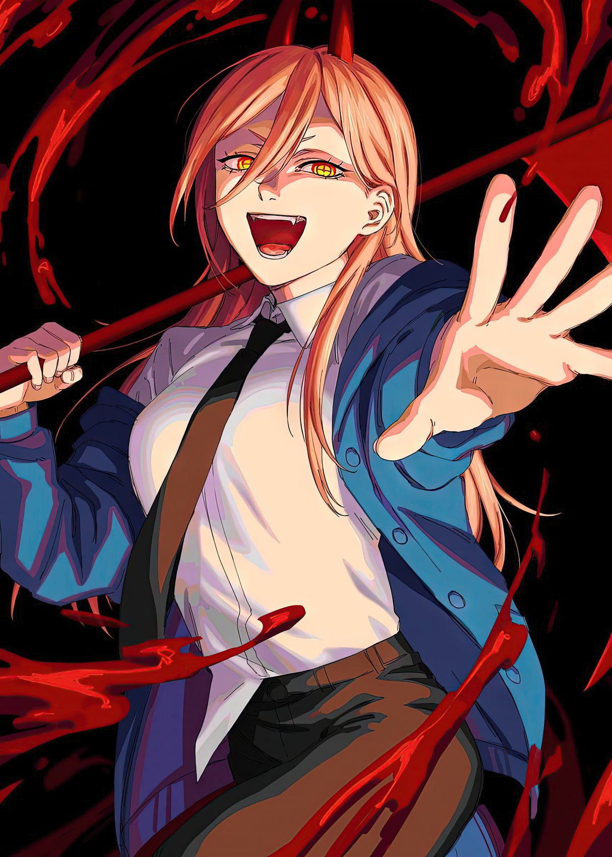 Chainsaw Man Design 16 A2 Size Posters-Pixel Demon