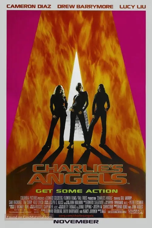 Charlie's Angels (2000) Cinema Movie Poster A2 Size