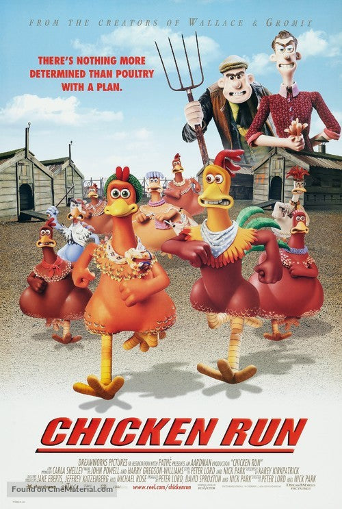 Chicken Run A2 Movie Poster-Pixel Demon