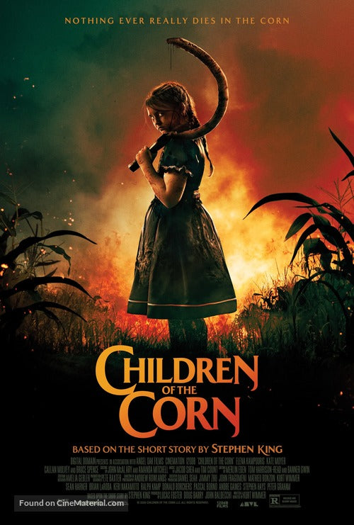 Pixel Demon Children of the Corn Movie Poster A2 Size